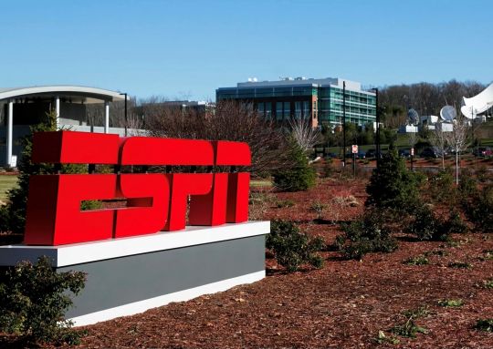 Front of the ESPN building